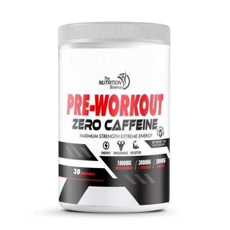 Pre-Workout Zero Caffeine – Clean Energy & Pump Formula